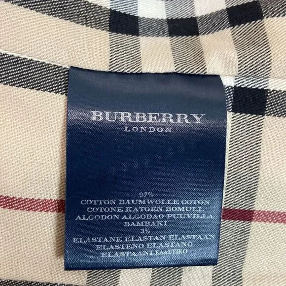 Burberry Cream High Neck SideโButton Jacket - Picture 16 of 16